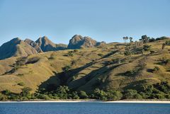 Coast line of Komodo