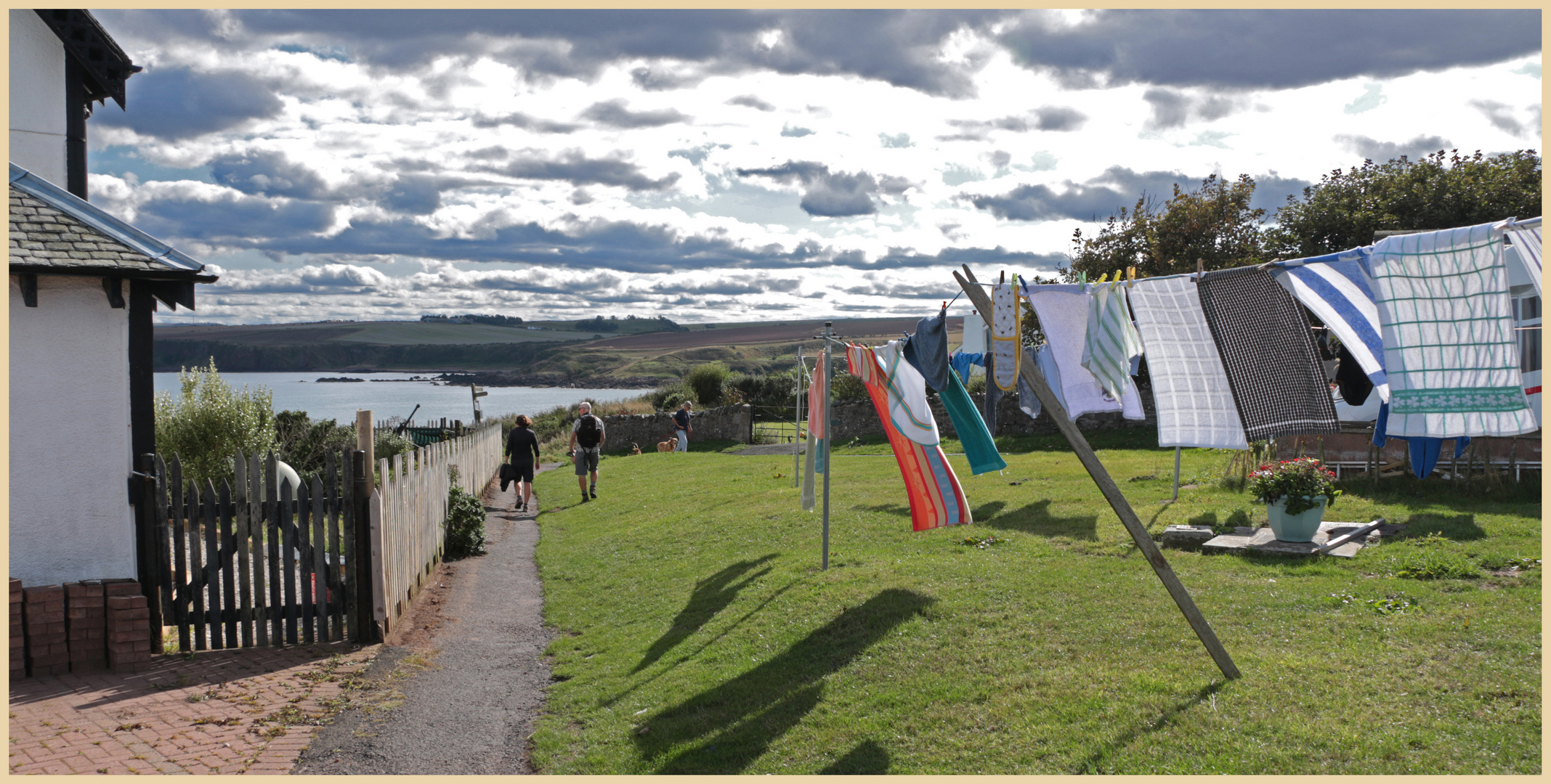 coastal path at st abbs