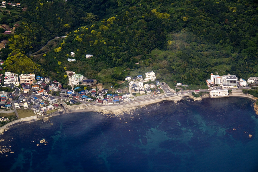 Coastline in Miura peninsula