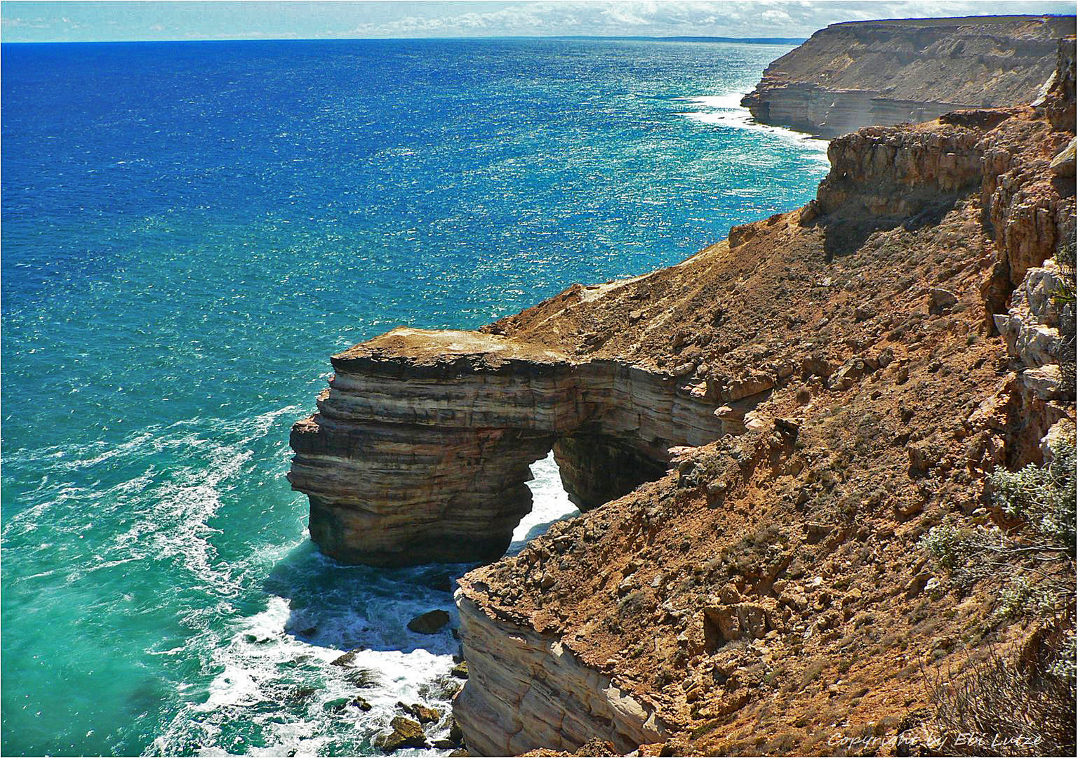 * Coastline Kalbarri WA *