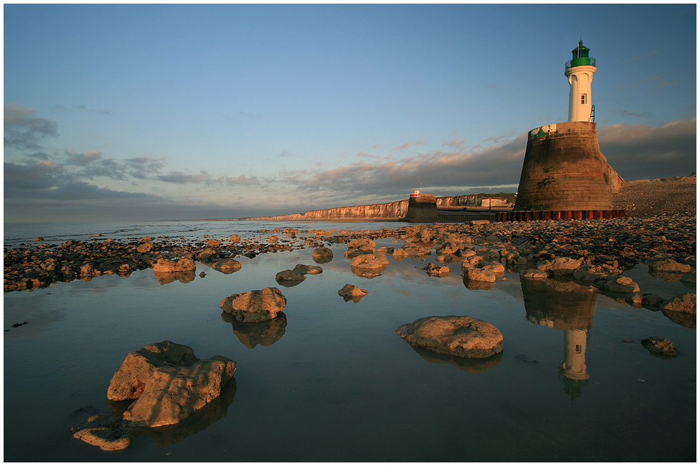 coastline of Saint-Valery-en-Caux