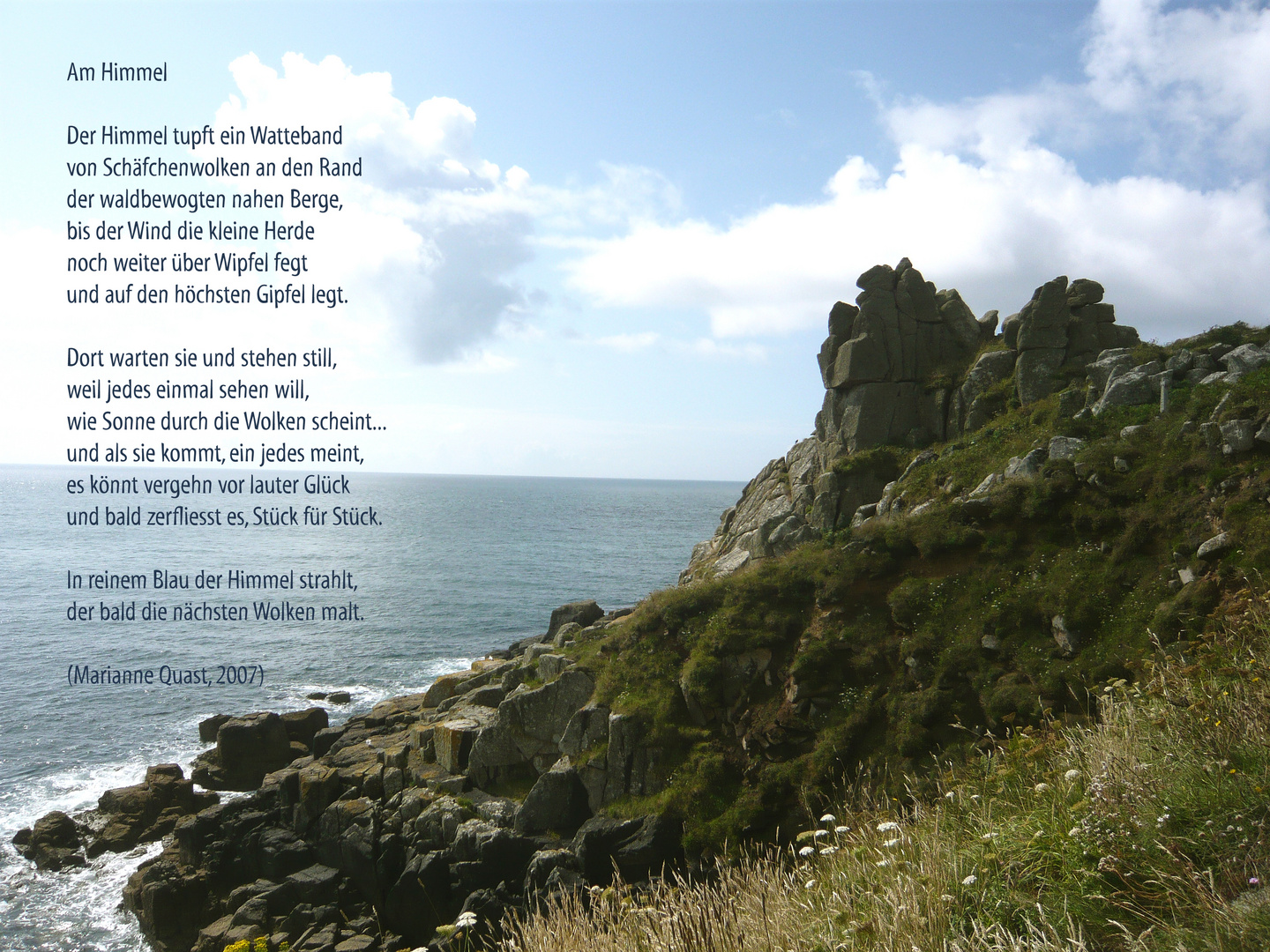 Coastpath bei Sennen, Cornwall