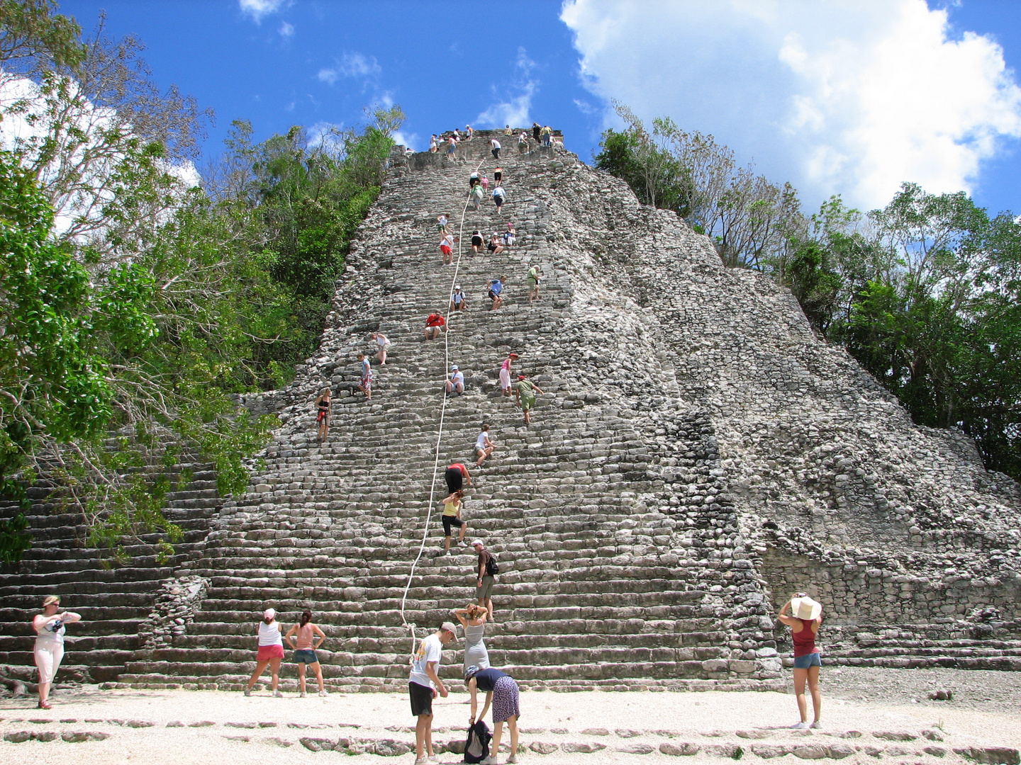 Coba - Nohoch Mul Pyramide