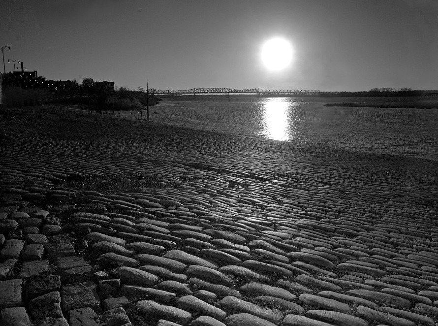 Cobblestones on the Mississippi