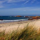 Cobo Bay auf der britischen Kanalinsel Guernsey