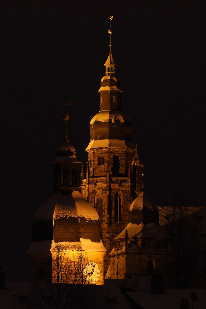 Coburg bei Nacht...