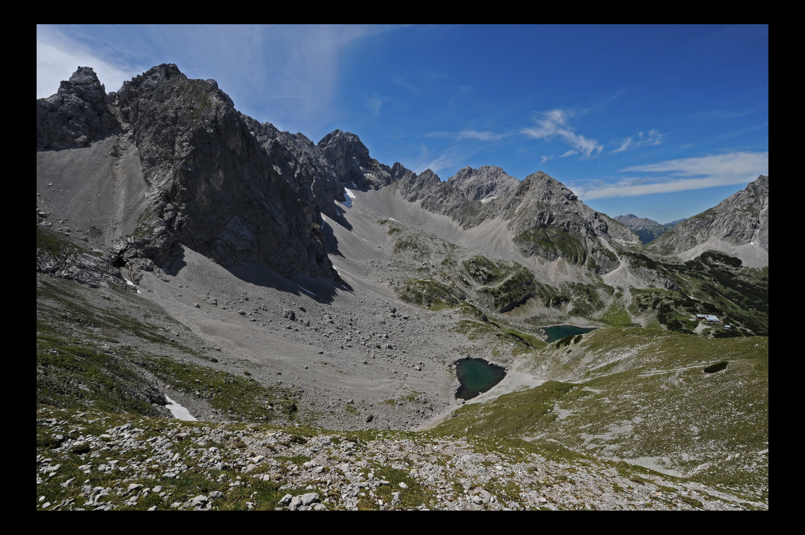 Coburger Hütte und Drachensee bei Ehrwald, Tirol