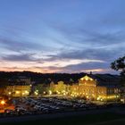 Coburger Landestheater nach Sonnenuntergang