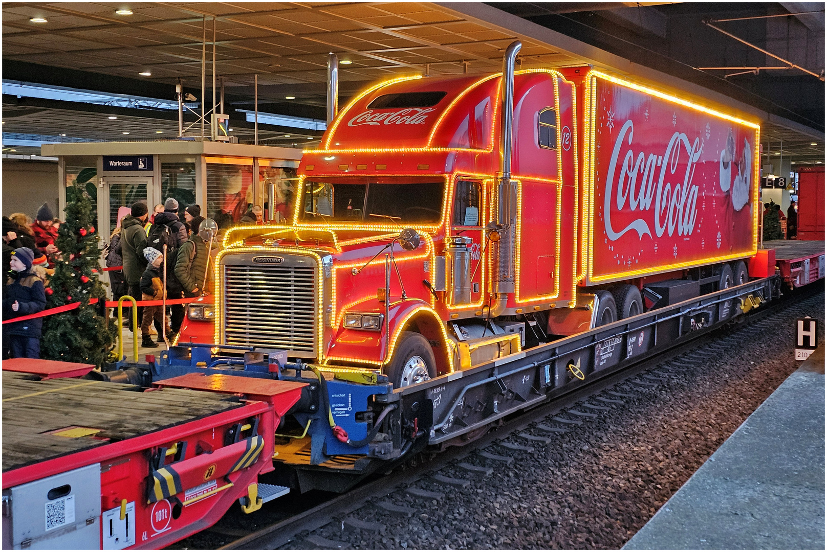 Coca-Cola auf der Schiene  -1