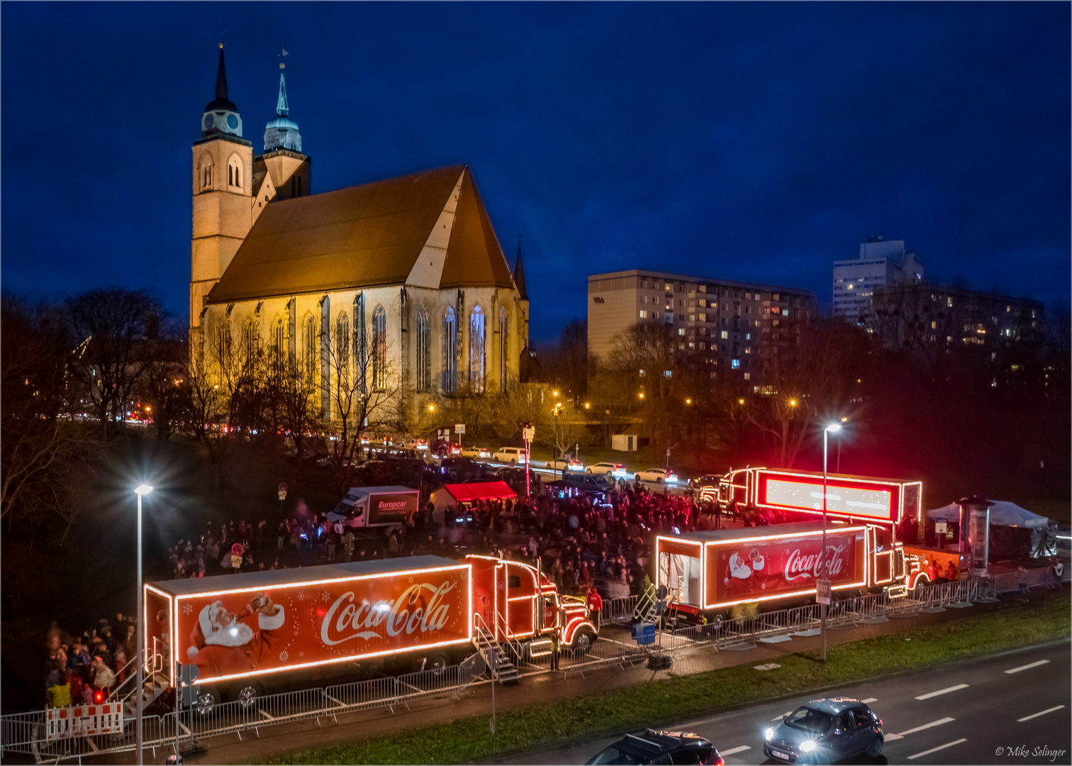 Coca Cola Besuch in Magdeburg