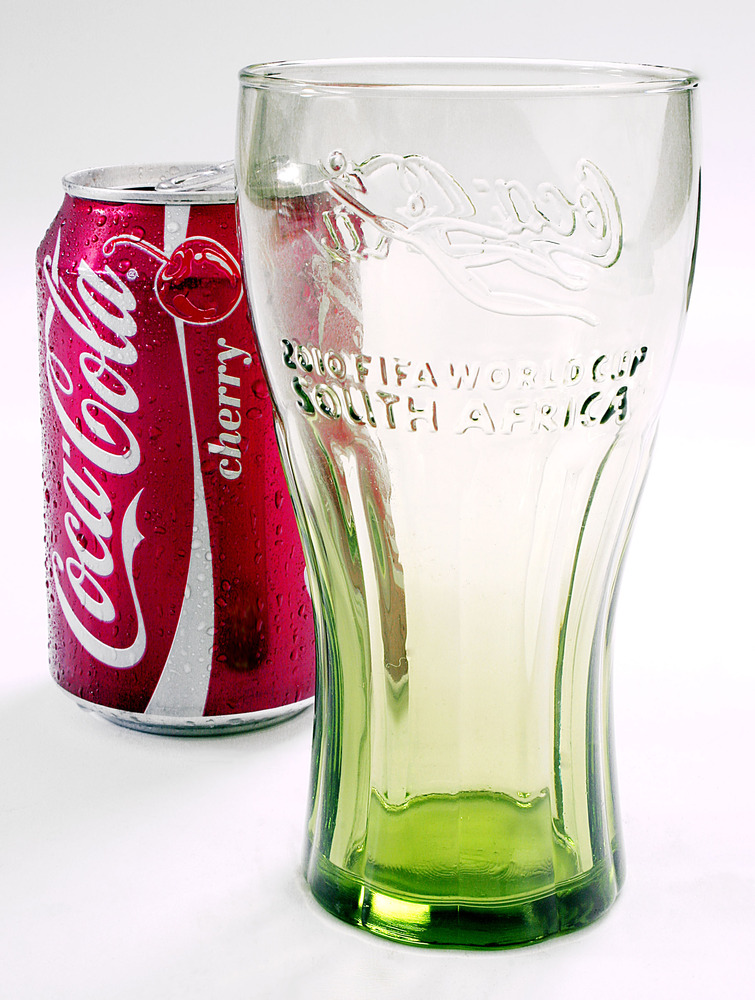 Coca Cola & McDonalds glass