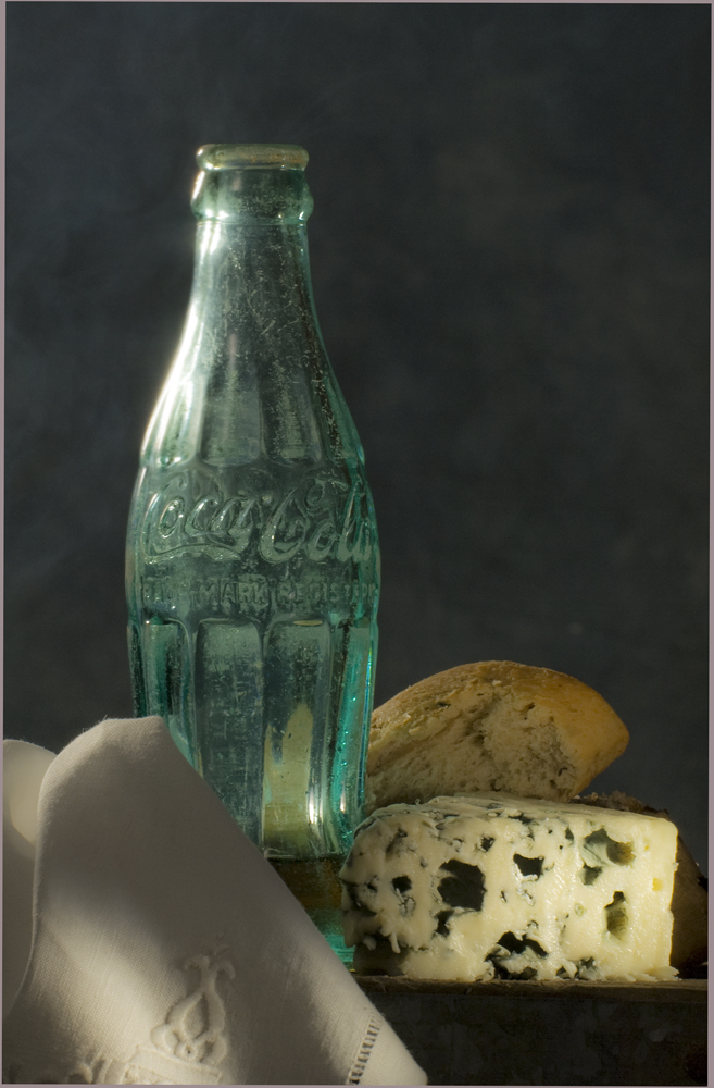 Coca Cola mit Käse