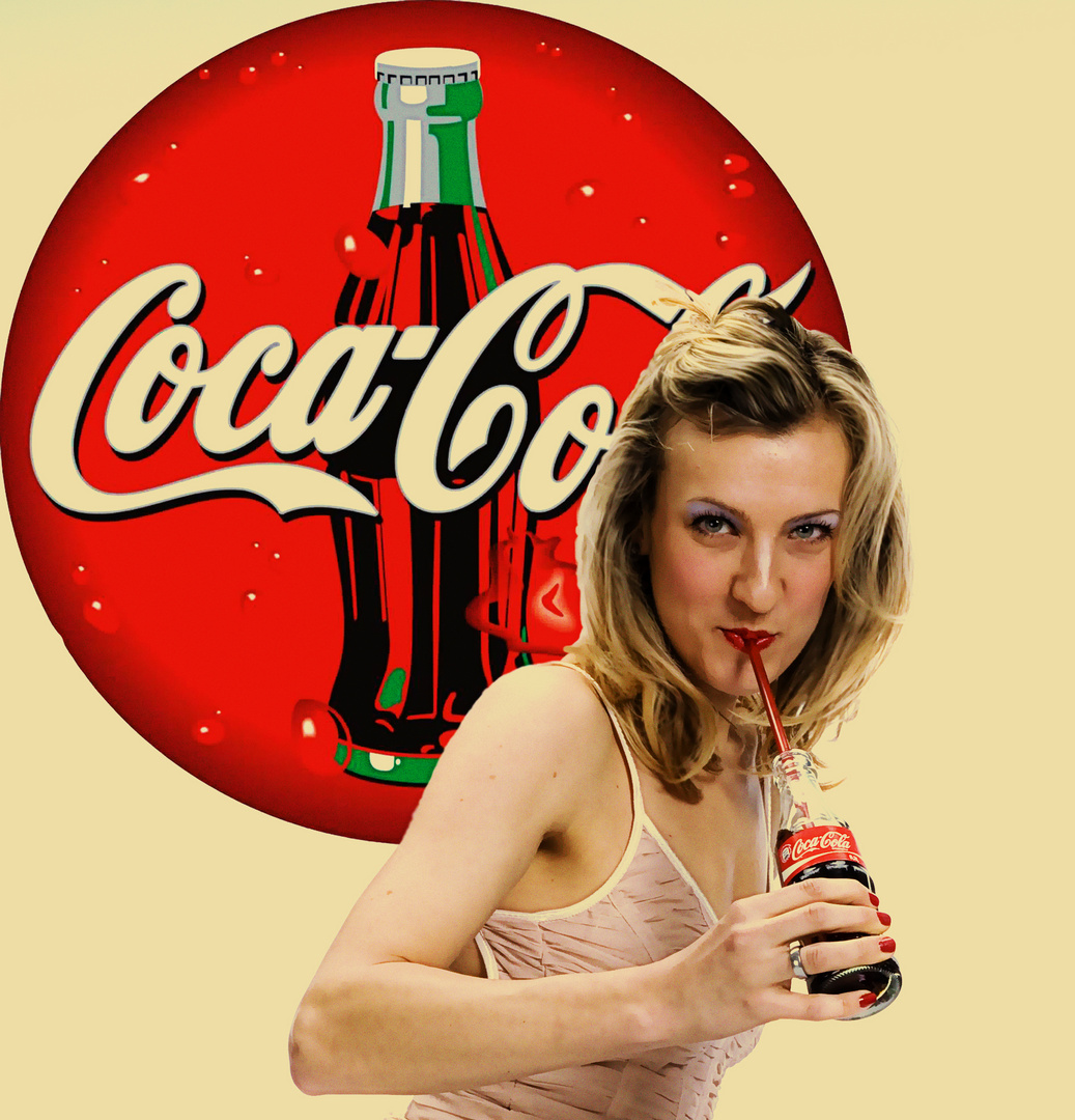 Coca Cola PinUp