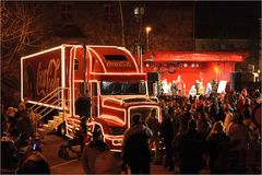 Coca Cola Truck - Station in Nordhausen