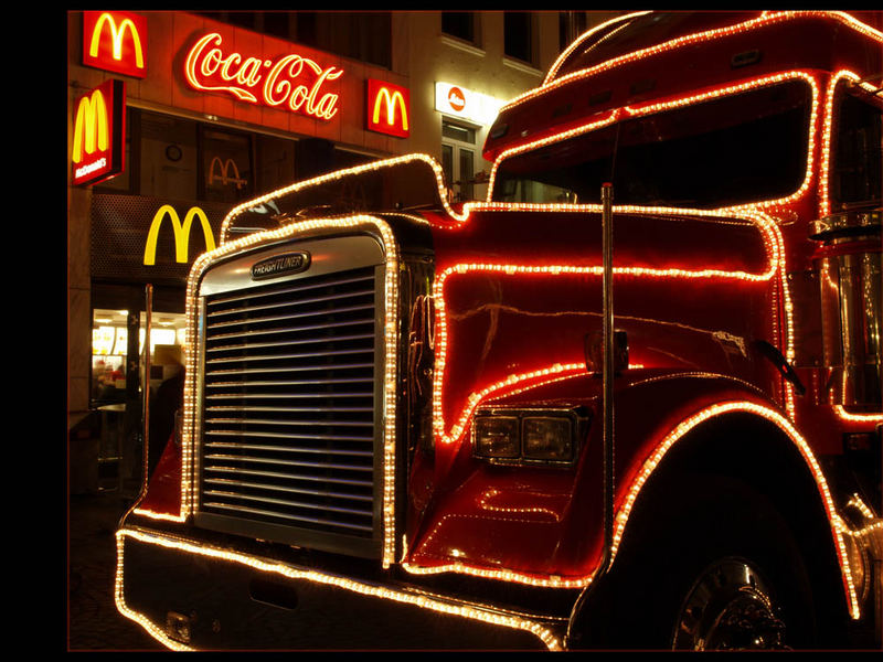 Coca Cola Trucks on the way