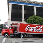 coca cola van