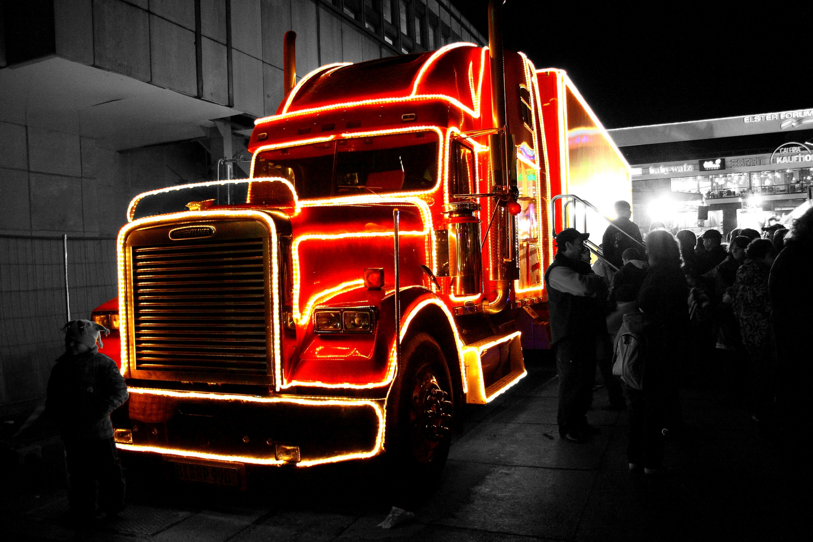 Coca Cola-Weihnachtstruck