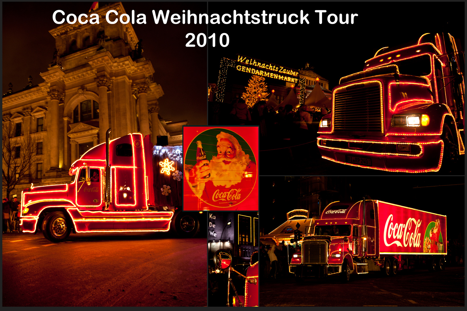 Coca Cola Weihnachtstruck Tour Finale 2010 in Berlin