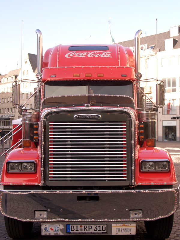 CocaCola Truck front