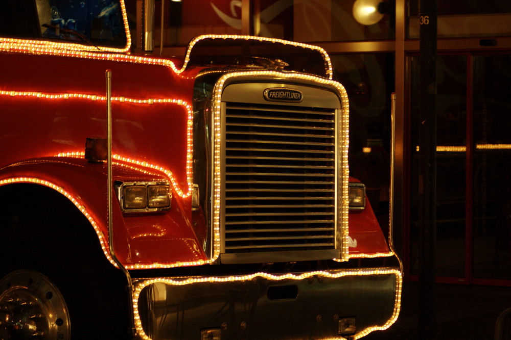 CocaCola Weihnachtstruck in Hagen