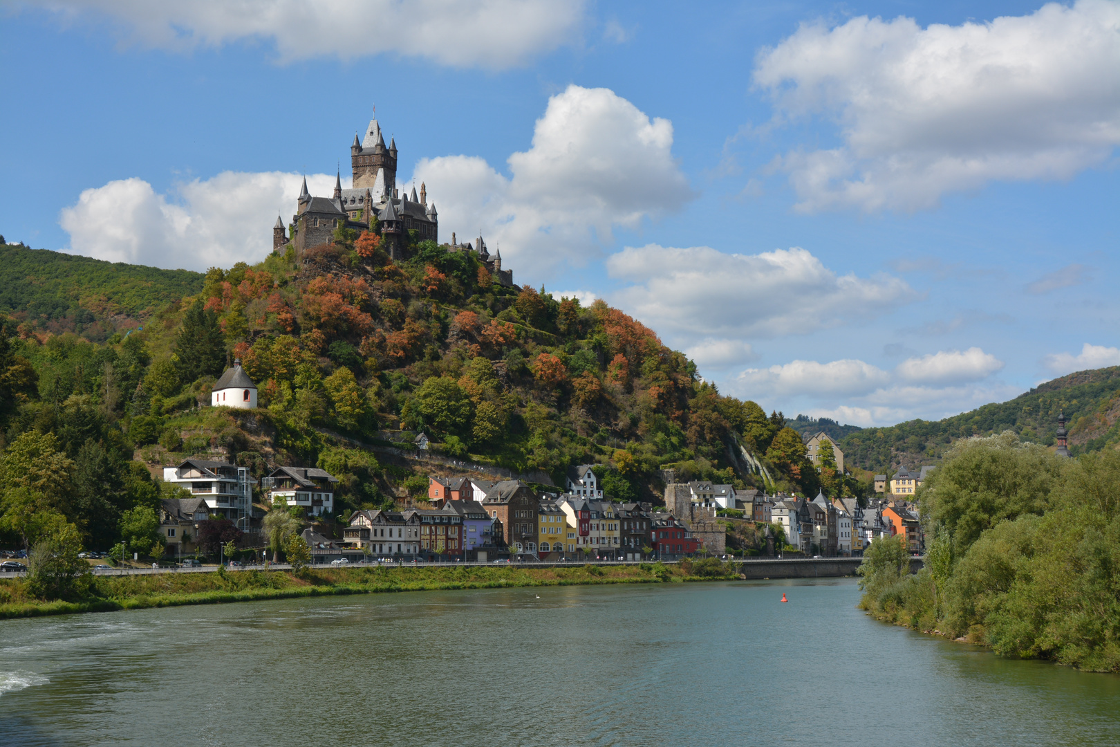 Cochem An Der Mosel Foto Bild Main Rhein Mosel Landschaft