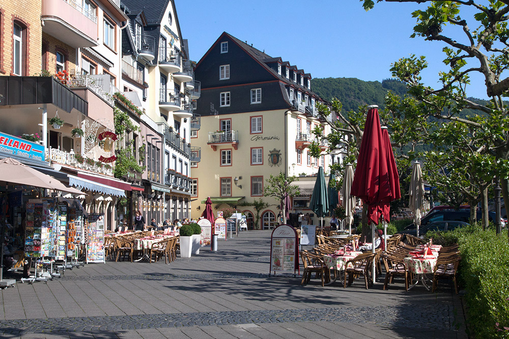 Cochem an der Mosel, nette Kaffee`s