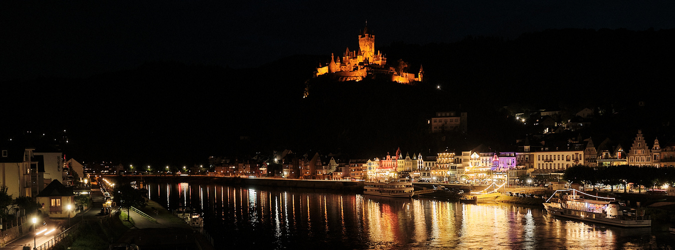 Cochem bei Nacht