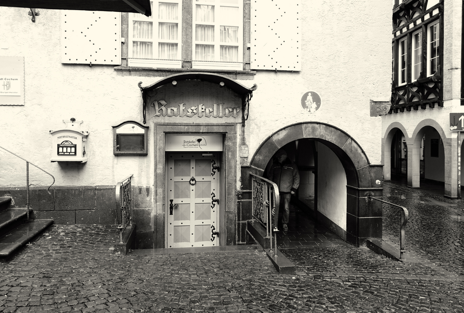 Cochem bei Regen