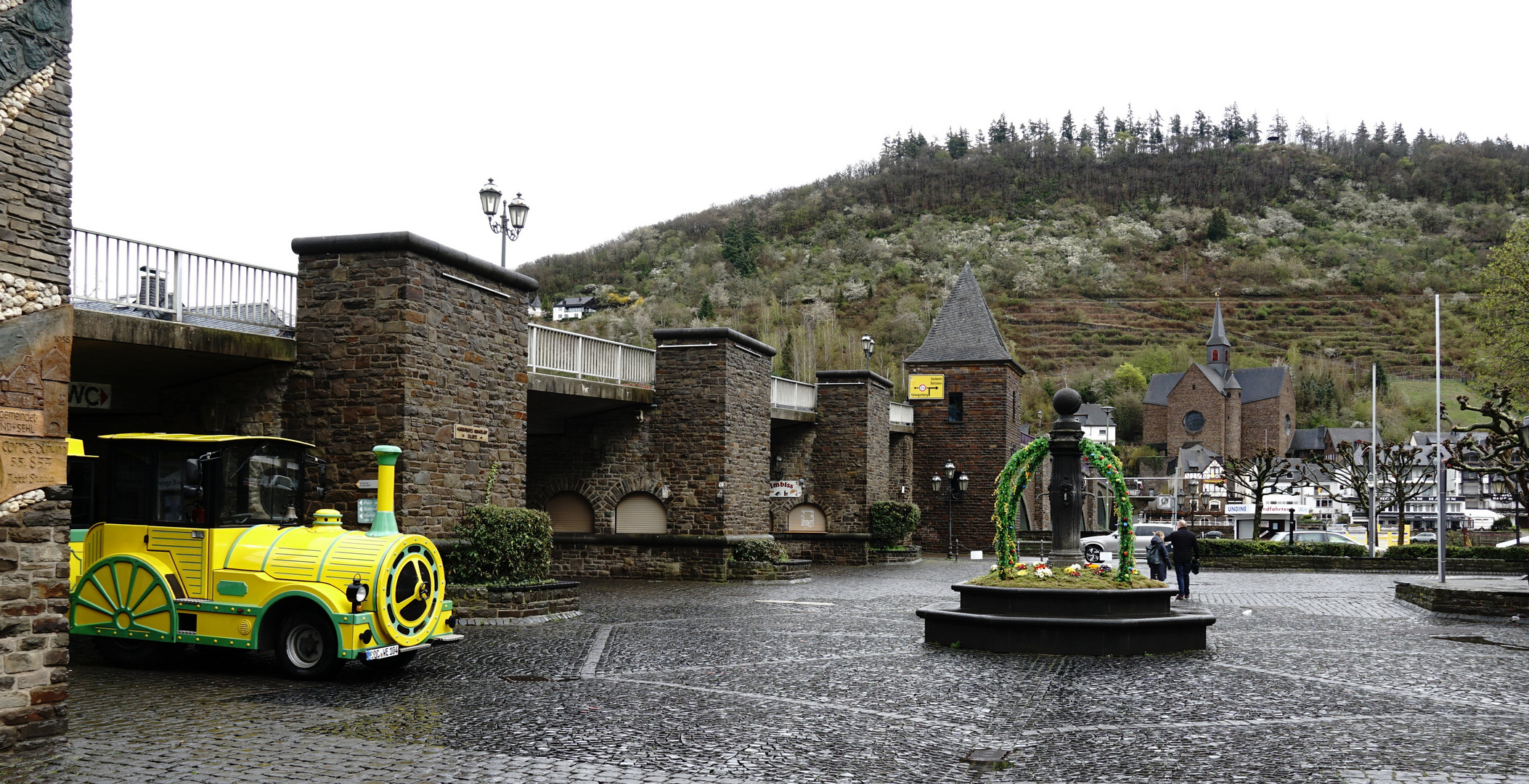 Cochem bei Regen