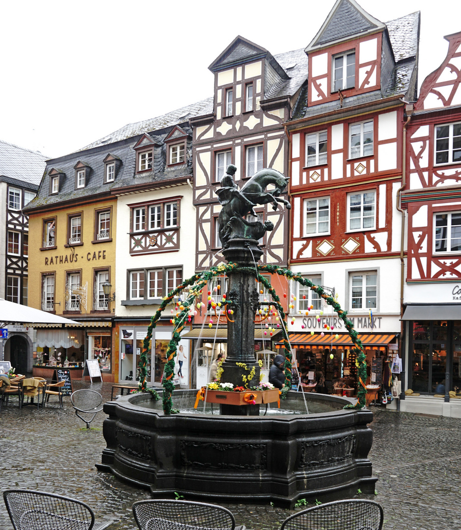 Cochem bei Regen