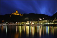 Cochem blaue Stunde