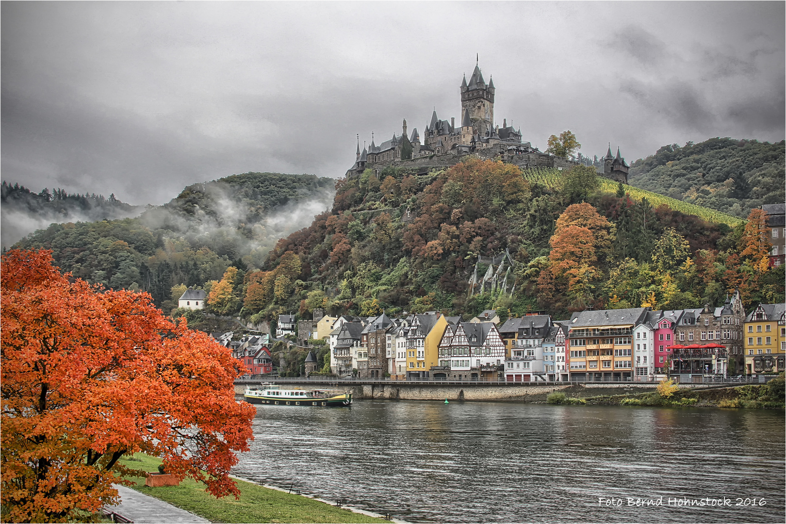 Cochem im Herbst ....