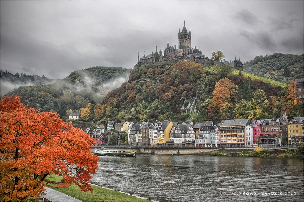 Cochem im Herbst ....