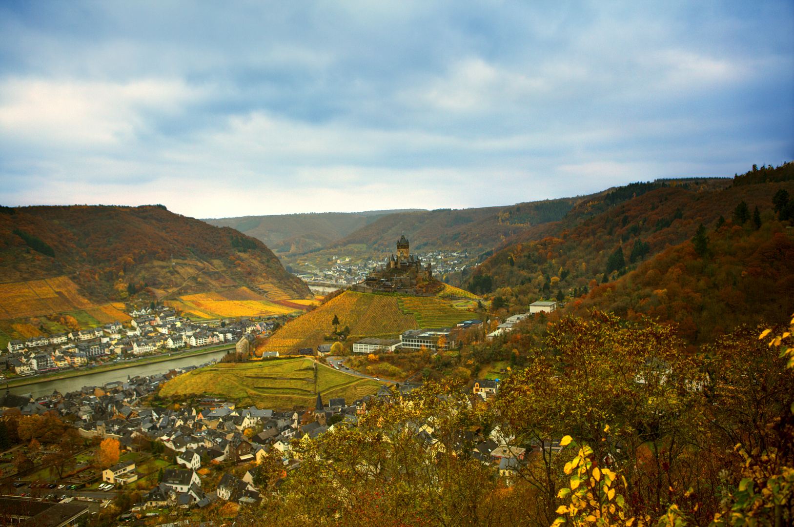 Cochem im Herbst