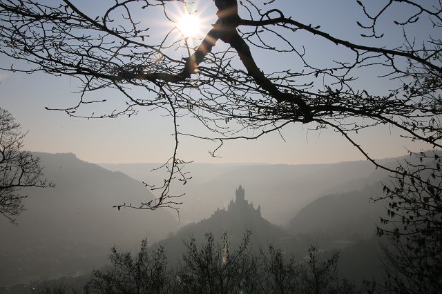 Cochem im Nebel