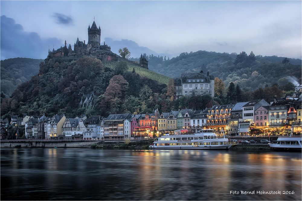 Cochem ...... im Restlicht des Tages