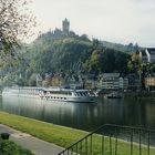 Cochem mit Burg im Oktober 2001