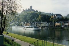 Cochem mit Burg im Oktober 2001