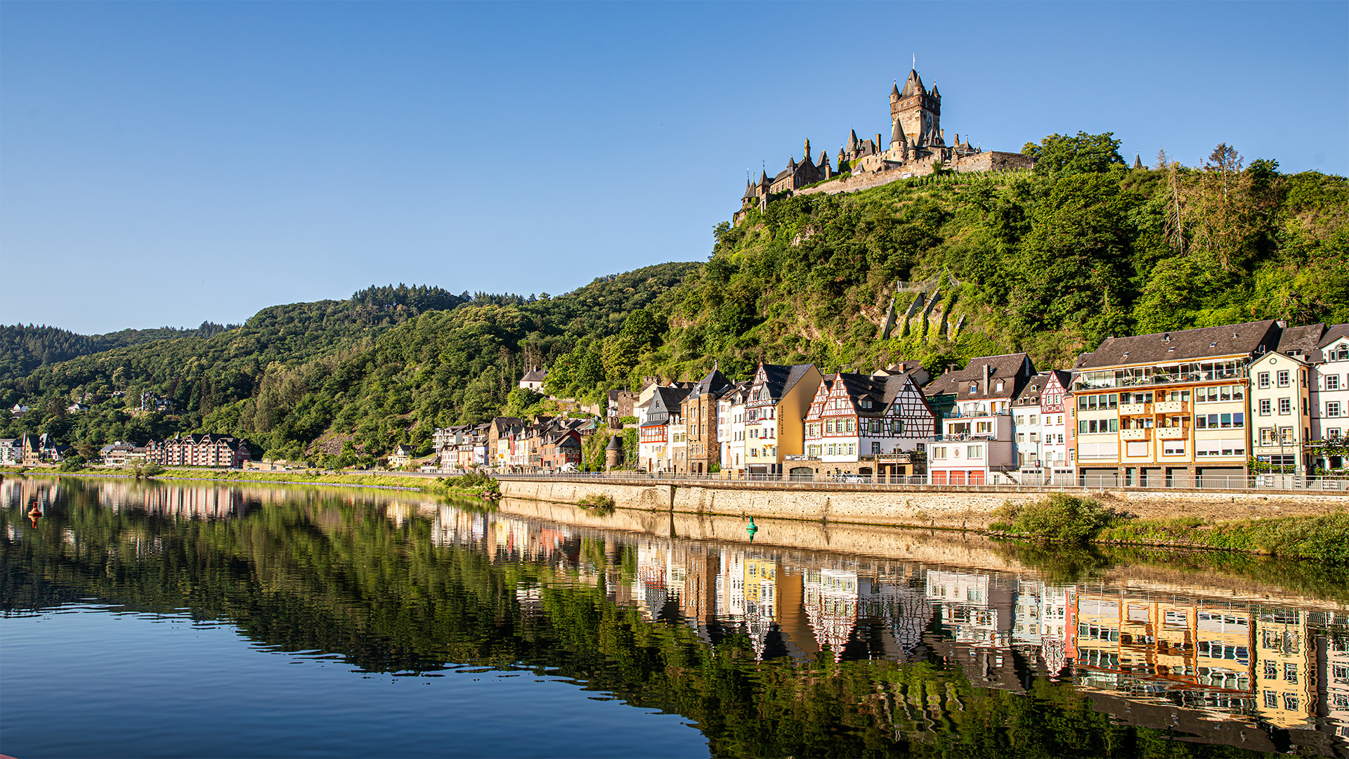 Cochem mit der Reichsburg