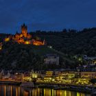 "Cochem mit Reichsburg by Night"