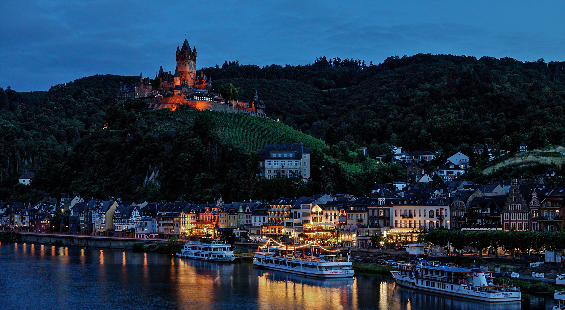 Cochem mit Reichsburg