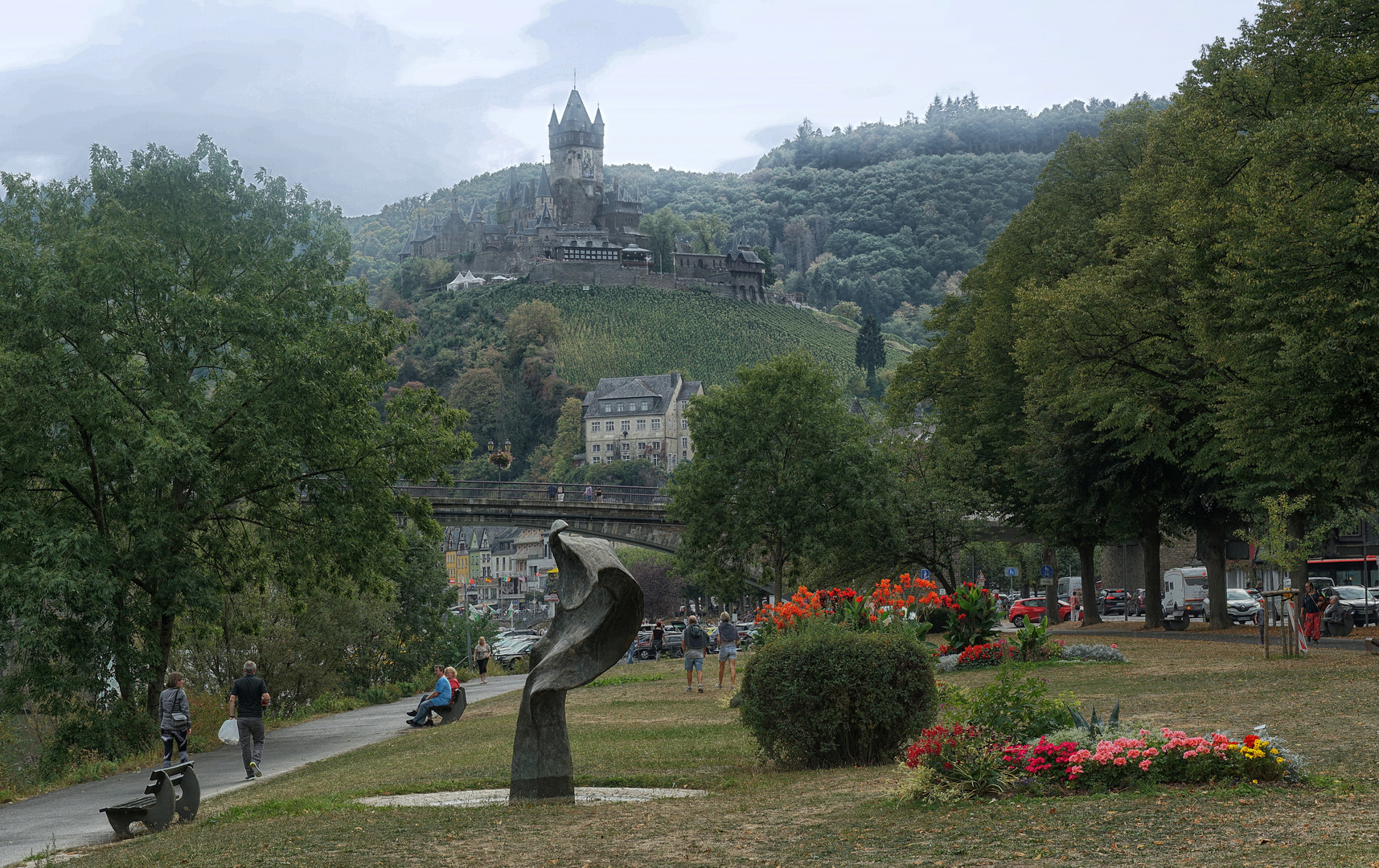 Cochem mit Reichsburg