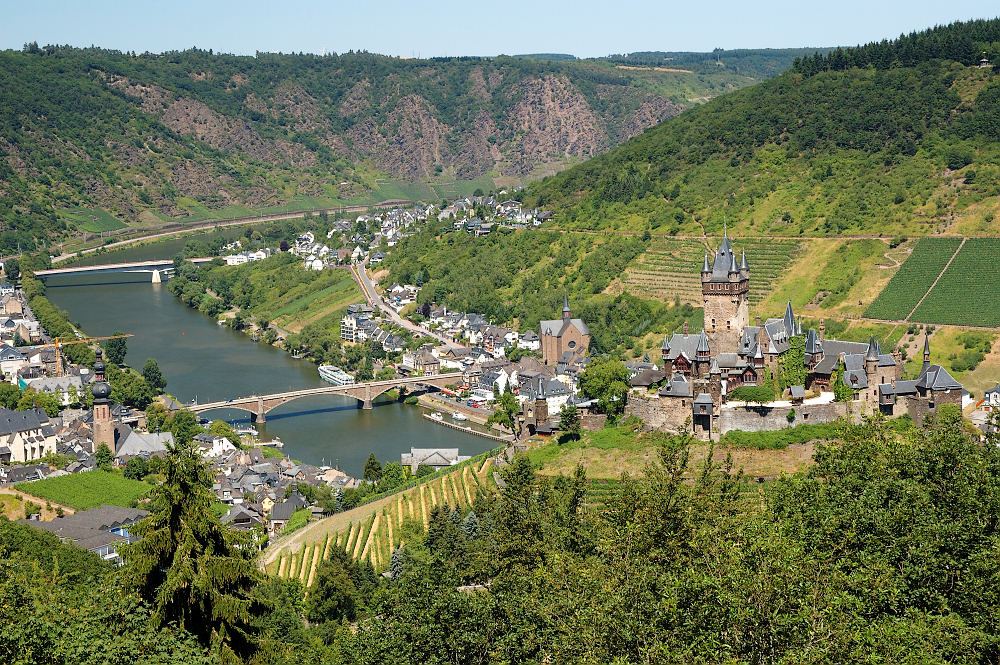 Cochem mit Reichsburg