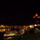 Cochem ( Mosel ) bei Nacht 