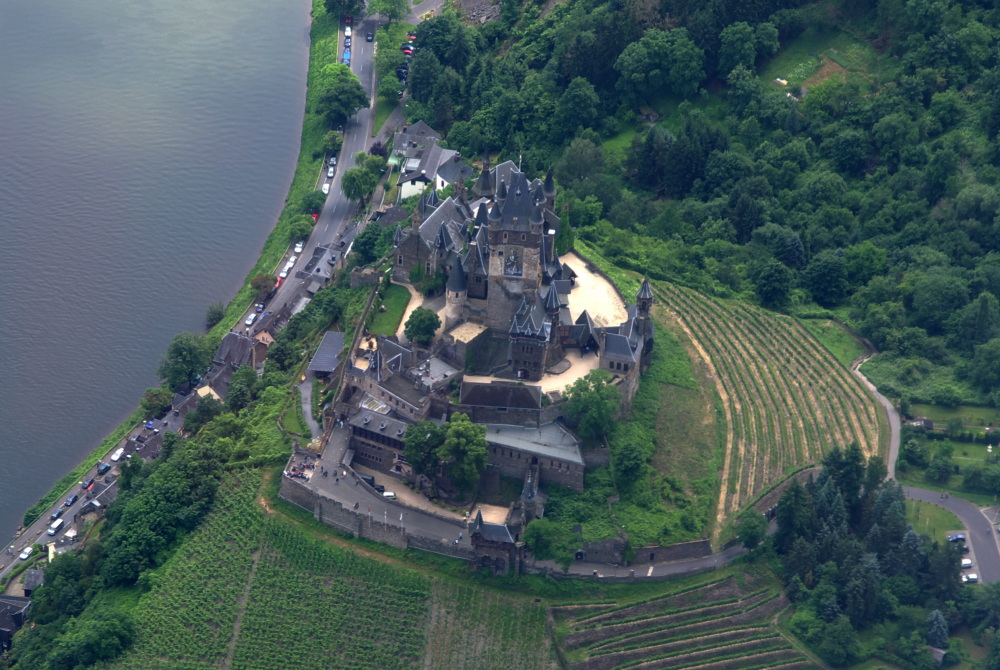 Cochem von oben