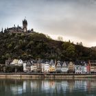 Cochem zu Sonnenuntergang 