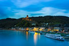 Cochem zur Blauen Stunde 