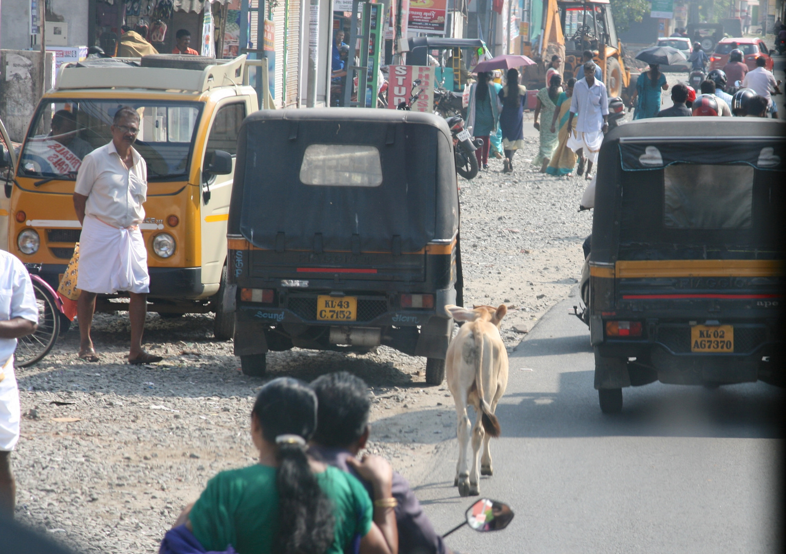 Cochin (Indien) "Street view"