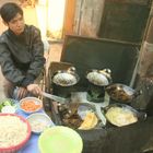 Cocinando en la calle