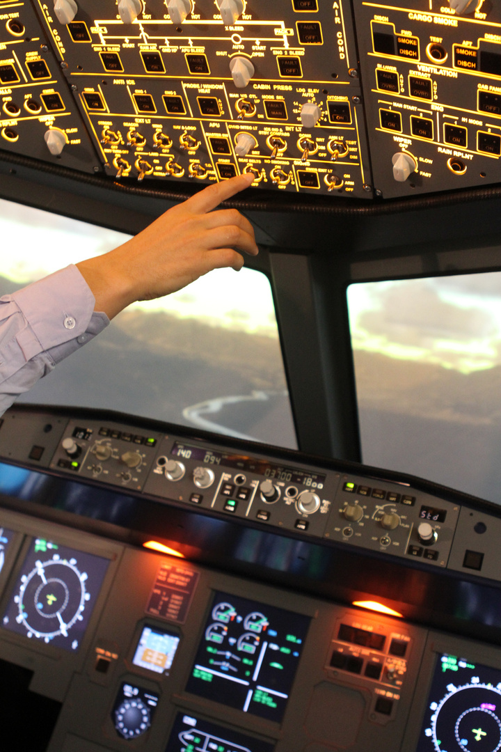 Cockpit Airbus A320